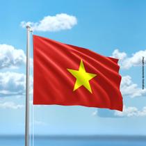 Bandeira do Vietnã 80cmx140cm Tecido Oxford 100% Poliéster