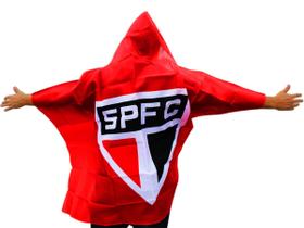 Bandeira Esportiva P/ Corpo + Capuz São Paulo Futebol Clube - Mileno