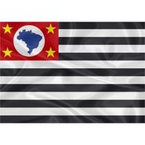 Bandeira Estado De São Paulo Oficial 150X90 Cm Oxford