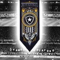 Bandeira estandarte Flâmula grande Botafogo