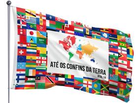 Bandeira Evangélica Nações Missões Países - cód. 169992