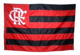 Bandeira Flamengo Torcedor Oficial 2 Panos 1 Face. - JC Flâmulas