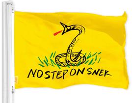 Bandeira G128 No Step On Snek 91x152 cm Poliéster 150D