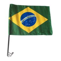 Bandeira Haste Do Brasil Carro Copa Do Mundo Torcida