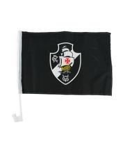 Bandeira Haste Plástico Vidro Carro Vasco - Mileno