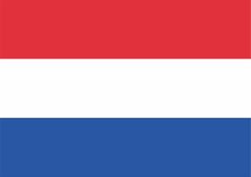 Bandeira Holanda estampada dupla face - 0,70x1,00m