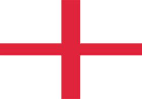 Bandeira Inglaterra Estampada uma face - 0,90X1,28m
