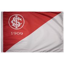 Bandeira Internacional Torcedor Branca e Vermelha