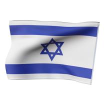 Bandeira Israel Para Mastro E Parede País 1,40m x 1m - 5 Dias
