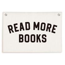 Bandeira Lacama Reading Corner Sign, linho, 30x20 cm, quarto infantil Bandeira Lacama Reading Corner Sign, linho, 30x20 cm, quarto infantil