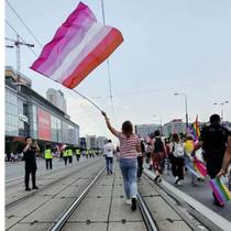 Bandeira Lésbica Orgulho Lgbtqia+ 1,50M X 0,90M 2024