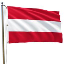 Bandeira MTTUOU Áustria 180x300cm Poliéster resistente ao desgaste Bandeira MTTUOU Áustria 180x300cm Poliéster resistente ao desgaste