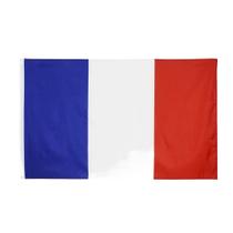 Bandeira nacional de poliéster de 150x90cm da França Bandeira nacional de poliéster de 150x90cm da França