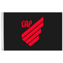 Bandeira Oficial do Athletico Paranaense Preta 161 x 113 cm - 2,5 Panos Bandeira Oficial do Athletico Paranaense Preta 161 x 113 cm - 2,5 Panos
