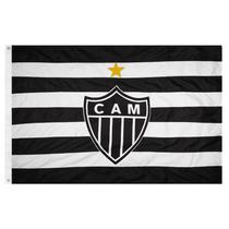 Bandeira Oficial do Atlético Mineiro 128 x 90 cm - 2 Panos