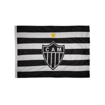 Bandeira Oficial Do Atlético Mineiro 68x98cm Dupla Face 1,5 Panos Bandeira Oficial Do Atlético Mineiro 68x98cm Dupla Face 1,5 Panos