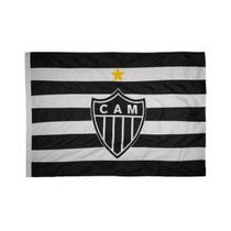Bandeira Oficial Do Atlético Mineiro 90x1,28m Dupla Face 2 Panos Bandeira Oficial Do Atlético Mineiro 90x1,28m Dupla Face 2 Panos