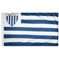 Bandeira Oficial do Avaí 128 x 90 cm - 2 Panos - JC Flamulas