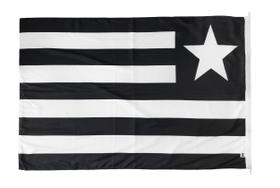 Bandeira Oficial do Botafogo 2 Panos (90x1,30m) Dupla-Face