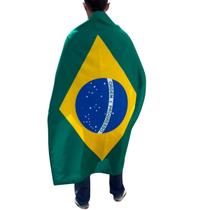 Bandeira Oficial do Brasil Torcedor Pano Dublo de Alta Qualidade