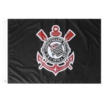Bandeira Oficial do Corinthians 135 x 195 cm - 3 panos - JC Flamulas