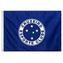 Bandeira Oficial do Cruzeiro 128 x 90 cm - 2 Panos Bandeira Oficial do Cruzeiro 128 x 90 cm - 2 Panos