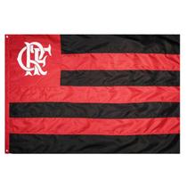 Bandeira Oficial do Flamengo 256 x 180 cm - 4 panos Bandeira Oficial do Flamengo 256 x 180 cm - 4 panos