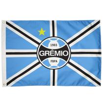 Bandeira Oficial do Grêmio 256 x 180 cm - 4 Panos