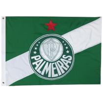 Bandeira Oficial do Palmeiras 128 x 90 cm - 2 Panos Bandeira Oficial do Palmeiras 128 x 90 cm - 2 Panos