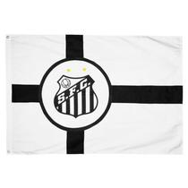 Bandeira Oficial do Santos 128 x 90 cm - 2 Panos