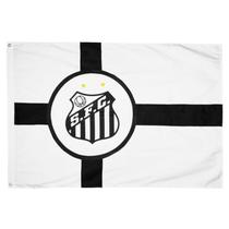 Bandeira Oficial do Santos 161 x 113 cm - 2 1/2 pano - JC Flamulas