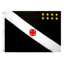 Bandeira Oficial do Vasco da Gama 90x1,28m Dupla Face 2 Panos