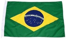 Bandeira Oficial Torcedor - 2 Panos 1,30 X 0,80 m. Brasil