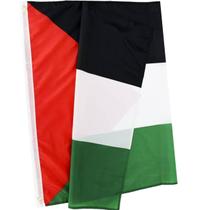 Bandeira Palestina 1,5m x 0,90cm Poliéster Acetinado