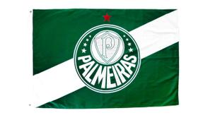 Bandeira Palmeiras 3 Panos( 1,35 x 1,98m) Muito Grande - JC Flâmulas e Bandeiras