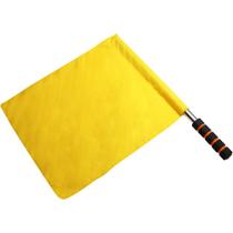 Bandeira Para Auxiliar Árbitro De Futebol Arbitragem Amarela - Pista e Campo