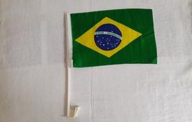 Bandeira Para Carro Brasil - 30 x 40 cm - Moda Mix