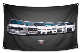 Bandeira para Carro WHGJ GTR 91x152 cm Poliéster Resistente