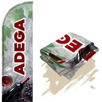 Bandeira Para Wind Banner Dupla Face (só tecido) Adega