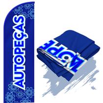 Bandeira Para Wind Banner Dupla Face (só tecido) Autopeças