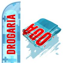 Bandeira Para Wind Banner Dupla Face (só tecido) Drogaria