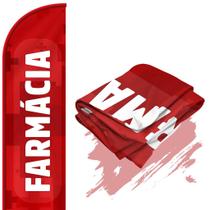 Bandeira Para Wind Banner Dupla Face (só tecido) Farmácia - Fadrix