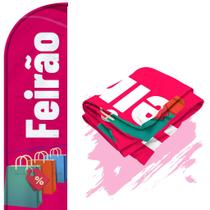 Bandeira Para Wind Banner Dupla Face (só tecido) Feirão
