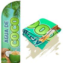 Bandeira Para Wind Banner (só tecido) Água de Coco