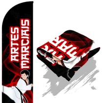 Bandeira Para Wind Banner (só tecido) Artes marciais