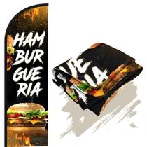 Bandeira Para Wind Banner (só tecido) Hamburgueria