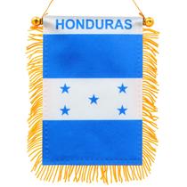 Bandeira pendurada na janela Anley Honduras Fringy 10 x 15 cm