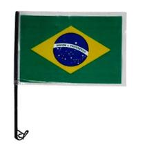 Bandeira Plastico Brasil Para Carro
