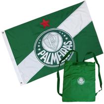 Bandeira Pocket do Palmeiras 90x1,28m Dupla Face 2 Panos