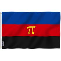 Bandeira Polyamory Pride Anley Fly Breeze 90x150cm Poliéster